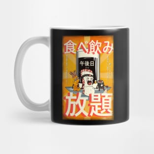 Sushi and beer - Izakaya Mug